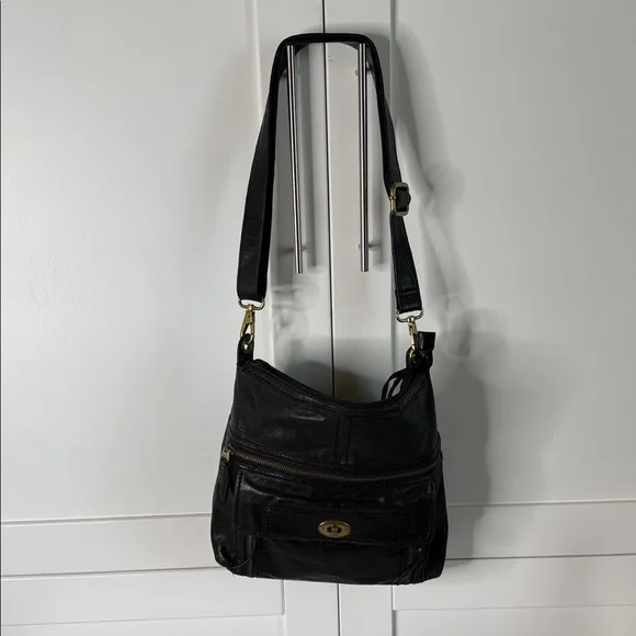 FOSSLI Leather Crossbody Bag - Picture 2 of 10